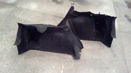 Par De Forro Carpe Lateral Ld/le Porta Mala Citroen C4 Vtr 