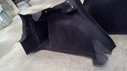 PAR DE FORRO CARPE LATERAL LD/LE PORTA MALA CITROEN C4 VTR 