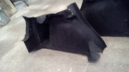 PAR DE FORRO CARPE LATERAL LD/LE PORTA MALA CITROEN C4 VTR 