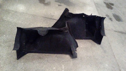 PAR DE FORRO CARPE LATERAL LD/LE PORTA MALA CITROEN C4 VTR 