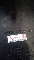 ACABAMENTO INTERNO TRASEIRO PEUGEOT 307 SEDAN 9682733977