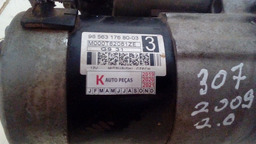 MOTOR ARRANQUE PEUGEOT 307 2.0 16V 2009