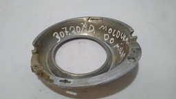 MOLDURA FAROL MILHA CROMADO LADO DIREITO PEUGEOT 307 2010