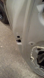PORTA TRASEIRA ESQUERDA C3 AIR CROSS 2013 AVARIADO SEM FRISO