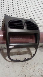 MOLDURA CENTRAL COM DIFUSOR PEUGEOT 206 *UNIDADE