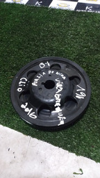 POLIA DO VIRABREQUIM CLIO 2016 1.0 16 VÁLVULAS