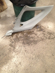 MOLDURA INTERNA VIDRO VIGIA LADO DIREITO RENAULT SCENIC