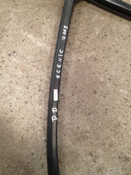 BORRACHA CANALETA VIDRO DIANTEIRA DIREITA SCENIC UNITARIO