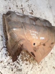 CHAPA MOLDURA PROTEÇÃO COLETOR ESCAPAMENTO SCENIC 1.6 2001