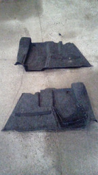 PAR DE CARPETE LATERAL PORTA MALAS PEUGEOT 206 SW 2006