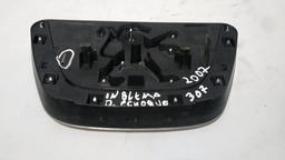 EMBLEMA PARA CHOQUE CROMADO PEUGEOT 307 2007 DETALHE