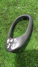 MOLDURA MAÇANETA INTERNA DIANTEIRA ESQUERDA PEUGEOT 206