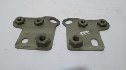 Par Suporte Painel Central Mini Frente  Peugeot 208 2014