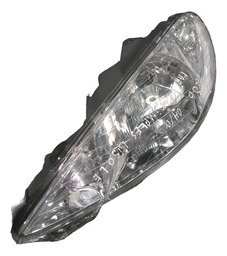 FAROL MANUAL FOCO DUPLO LADO ESQUERDO PEUGEOT 206 2004/2011