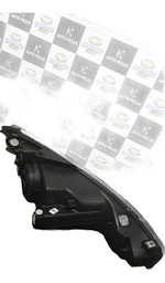 FAROL MANUAL FOCO DUPLO LADO ESQUERDO PEUGEOT 206 2004/2011