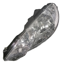 FAROL MANUAL FOCO DUPLO LADO ESQUERDO PEUGEOT 206 2004/2011