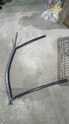 Borracha Da Calha De Vidro Dianteira Direita Kwid 2018