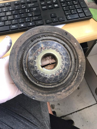 Polia Frisada Do Virabrequim Peugeot 307 2.0 16v