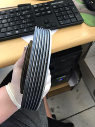 POLIA FRISADA DO VIRABREQUIM PEUGEOT 307 2.0 16V