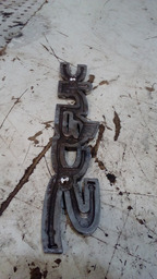 EMBLEMAS LETRA SCENIC RENAULT TRASEIRO *UNIDADE