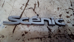 EMBLEMAS LETRA SCENIC RENAULT TRASEIRO *UNIDADE