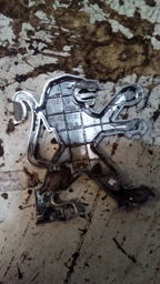 EMBLEMA TAMPA TRASEIRO PEUGEOT 206 SW ORIGINAL CROMADO 2006