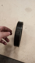 POLIA DO VIRABREQUIM DO MOTOR C4 PALLAS 2.0 16 VÁLVULAS