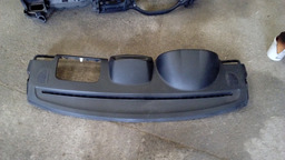 CAPA PAINEL TABELIER SUPERIOR RENAULT CLIO 2016 CINZA ESCURO