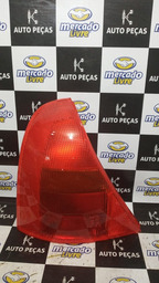 LANTERNA TRASEIRA ESQUERDA CLIO 98 A 2002 HATCH VERMELHA 