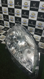 FAROL SANDERO 2012/2014 FAROL MANUAL CROMADO LADO DIREITO 