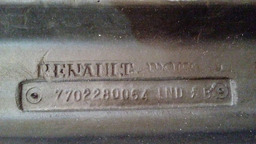 TAMPAO BAGAGITO RENAULT SCENIC 