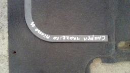 ASSOALHO FORRAÇÃO TRASEIRO CITROEN XSARA PICASSO