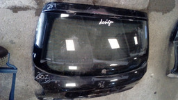 TAMPA TRASEIRA PORTA MALAS PEUGEOT 206 COM VIDRO