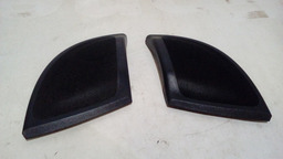 Par De Moldura Tela Painel Alto Falante Renault Megane 03/05