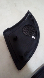 PAR DE MOLDURA TELA PAINEL ALTO FALANTE RENAULT MEGANE 03/05