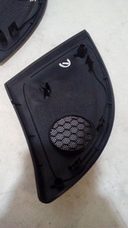 PAR DE MOLDURA TELA PAINEL ALTO FALANTE RENAULT MEGANE 03/05