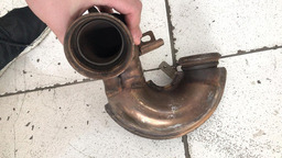 SAIDA DO COLETOR DE ESCAPAMENTO PEUGEOT 307 2.0 16V