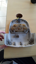 MOLDURA ACABAMENTO LUZ DE TETO PEUGEOT 308 9670131077