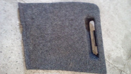 Tampa Acabamento Esquerdo Porta Malas Peugeot 306 Sw 1999