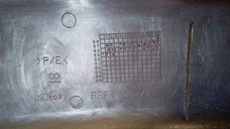 MOLDURA ACABAMENTO ESQUERDO PORTA MALAS PEUGEOT 306 SW 1999