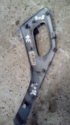 MOLDURA MAÇANETA INTERNA DIANTEIRA ESQUERDA PEUGEOT 208