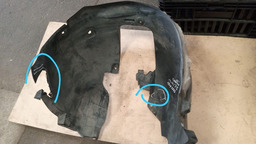 PARA-BARRO DIANTEIRO ESQUERDO C4 LOUNGE 2013 AVARIADO