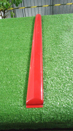 Friso Da Porta Dianteiro Direito Peugeot 206 Vermelho