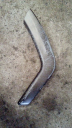 MOLDURA PUXADOR PORTA DIANTEIRO ESQUERDO PEUGEOT 208