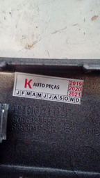 PAR FRISO MOLDURA PARA CHOQUE RENAULT SANDERO 2016