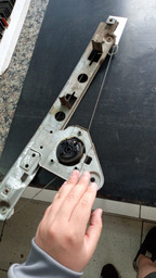 MAQUINA DE VIDRO TRASEIRO DIREITO RENAULT MEGANE ATÉ 2010