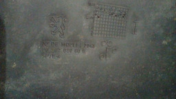 MOLDURA LATERAL BANCO TRASEIRO DIREITO PEUGEOT 306 SW 93/98