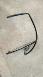BORRACHA DO VIDRO E CALHA DIANTEIRA ESQUERDA CITROEN C3 2012