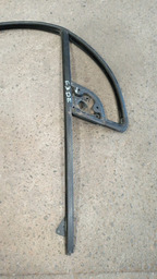 BORRACHA DO VIDRO E CALHA DIANTEIRA ESQUERDA CITROEN C3 2012