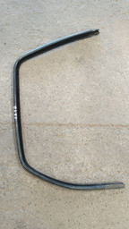Borracha De Vidro Canaleta Traseira Direita Citroen C3 2012